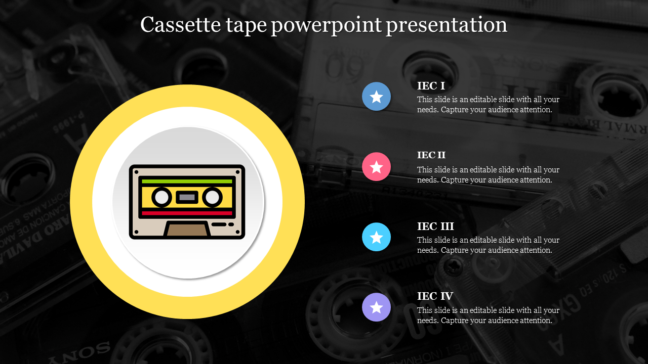 Cassette tape powerpoint presentation